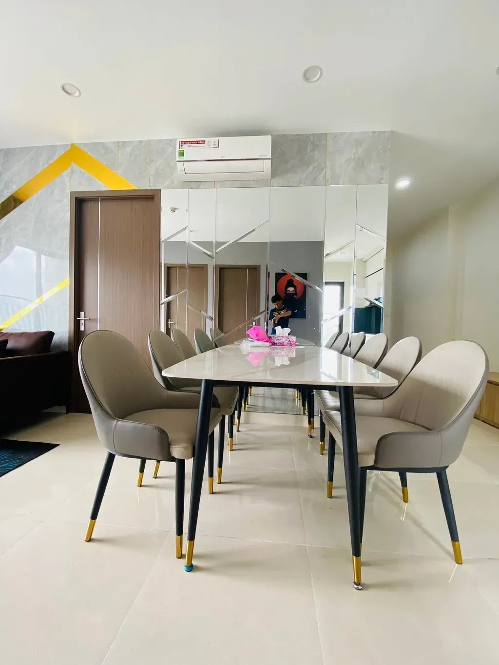 Phòng ăn - Căn hộ nhỏ xinh phong cách hiện đại tại thành phố biển Quy Nhơn | Space T