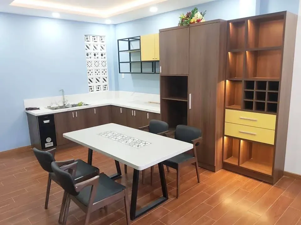 Phòng bếp - Căn nhà nhỏ tại quê nhà mình xây tặng bố mẹ  | Space T
