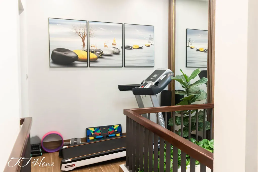 Phòng giải trí - Nhà phố diện tích nhỏ được mở rộng không gian với phong cách Modern  | Space T