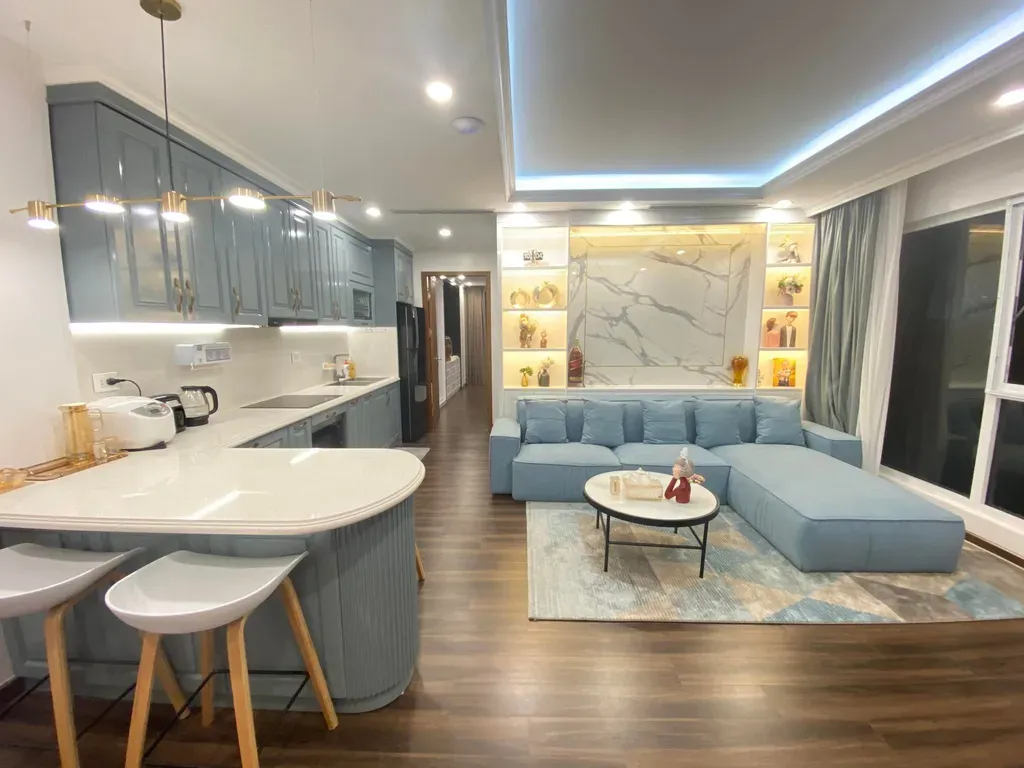 Phòng khách - Nhà phố 6 tầng thiết kế như khu căn hộ cao cấp thu nhỏ | Space T