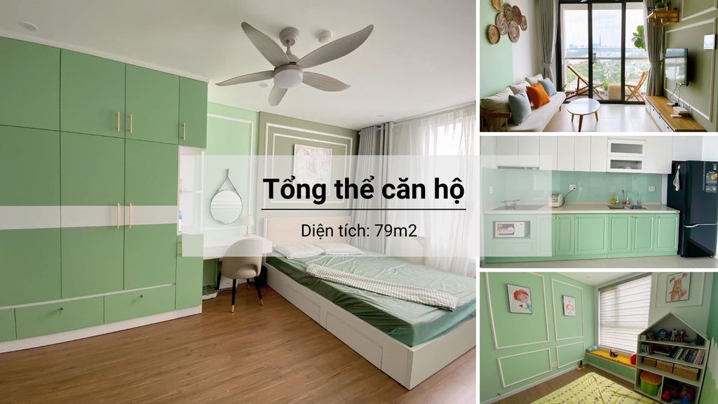 Ấm cúng và thư giãn trong tổ ấm màu xanh mint | Space T