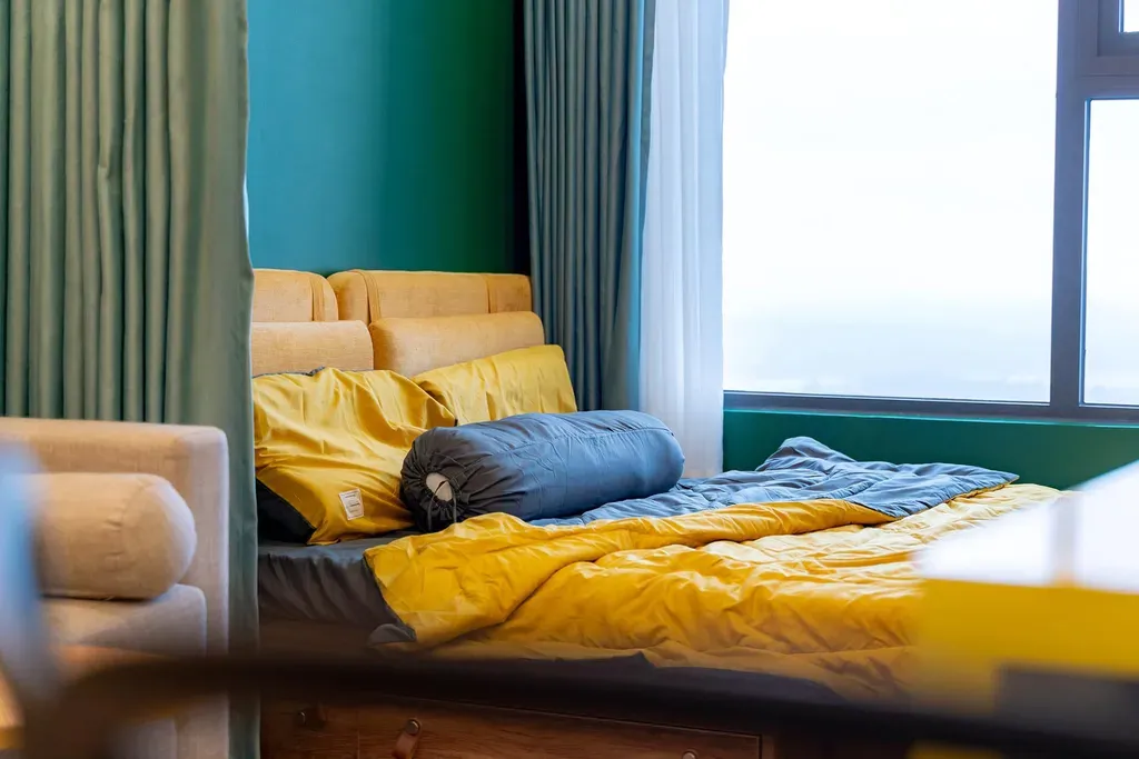 Phòng ngủ - Căn hộ studio chỉ 28m2 bố trí không gian thông minh, tiện nghi | Space T