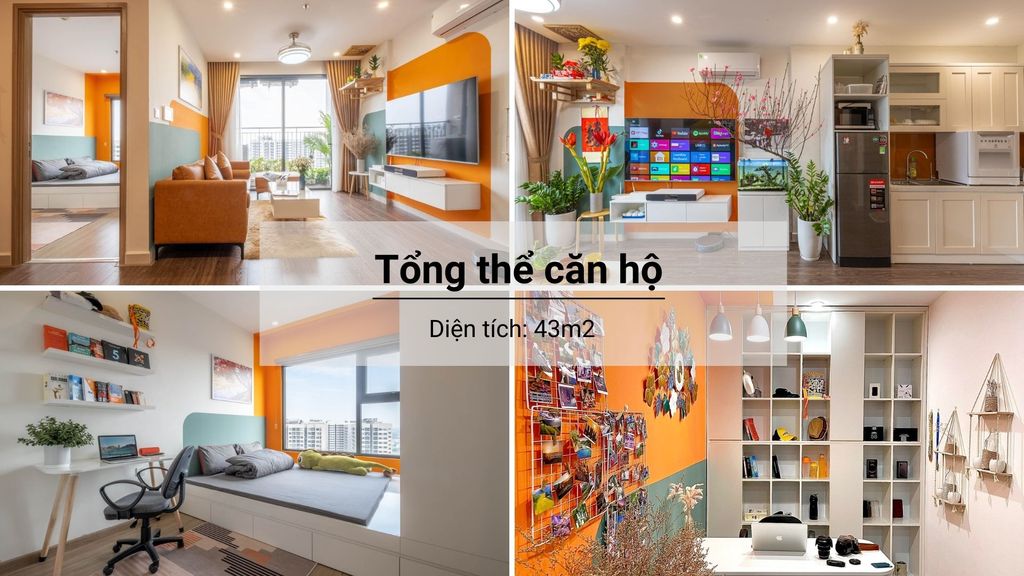 Căn hộ phong cách Color Block trẻ trung của chàng 8x dân tộc Sán Chay | Space T