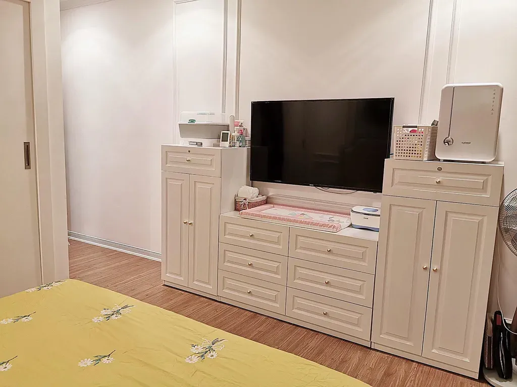 Phòng ngủ - Cải tạo căn hộ sang trọng cao cấp trang trí nội thất chỉ 300 triệu | Space T