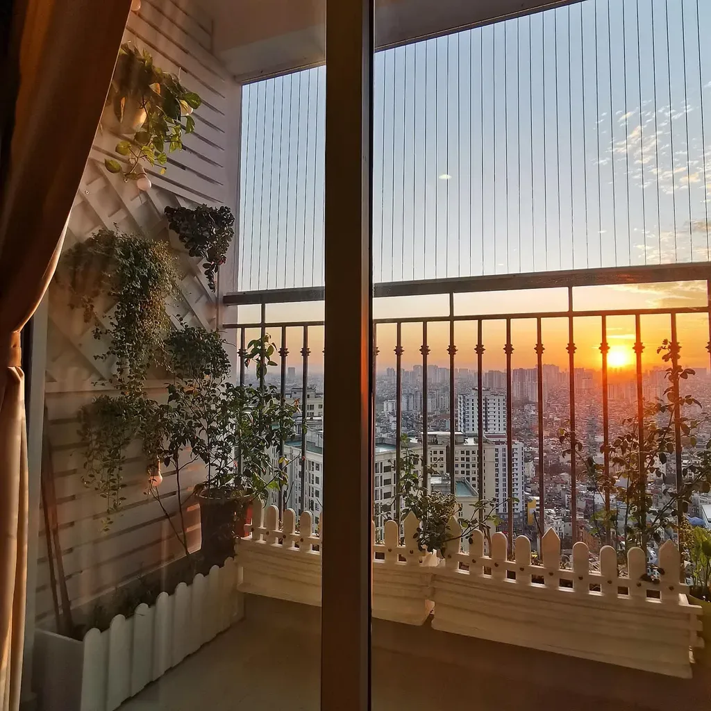 Lô gia - Cải tạo căn hộ sang trọng cao cấp trang trí nội thất chỉ 300 triệu | Space T
