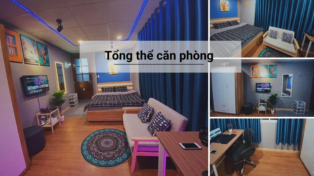 Thay đổi ngoạn mục cho phòng ngủ nhà thuê cực chất | Space T