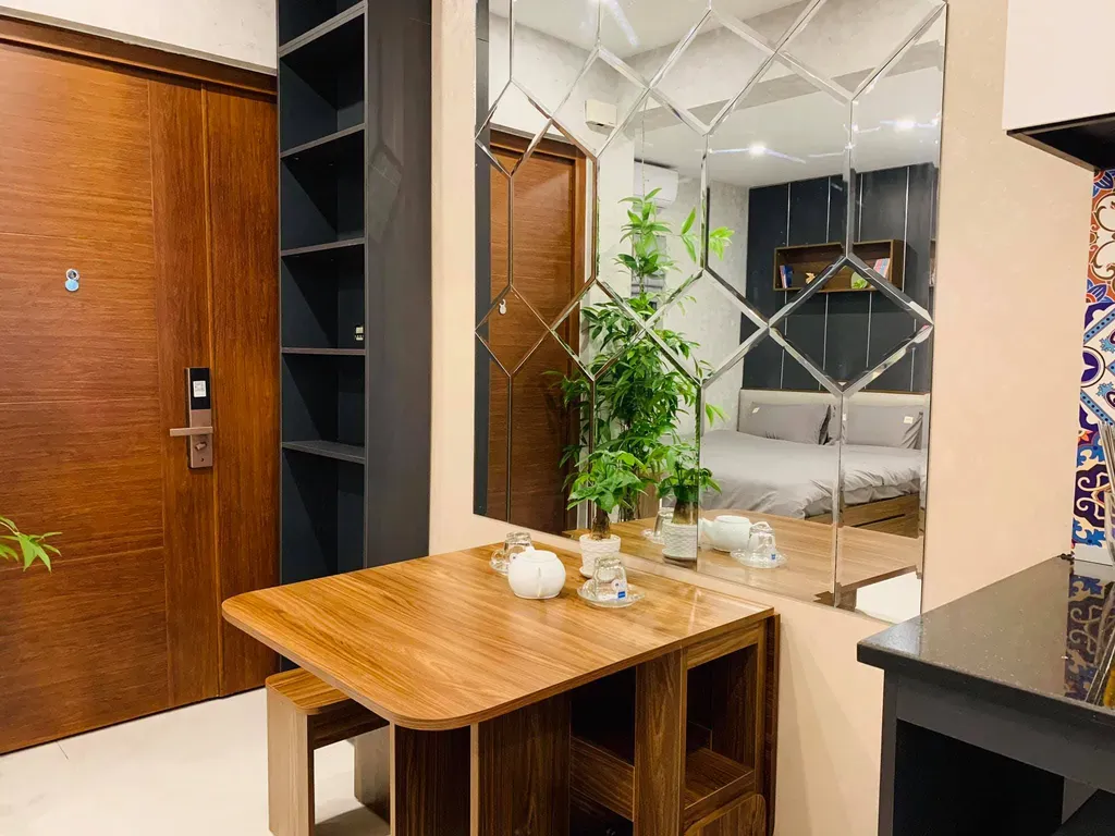 Phòng khách, Phòng ăn - Tân trang căn hộ tập thể “siêu mini” chỉ 25m2 ở phố cổ Hà Nội | Space T