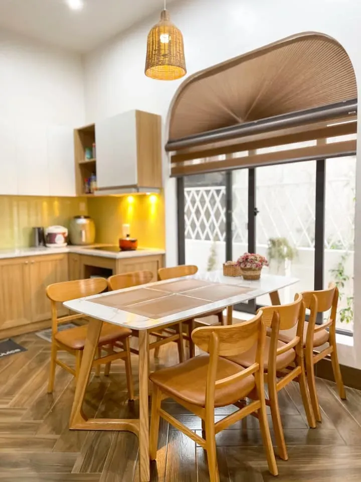 Phòng bếp, Phòng ăn - "TWINS HOUSE" tại Hưng Yên mình xây tặng bố mẹ | Space T