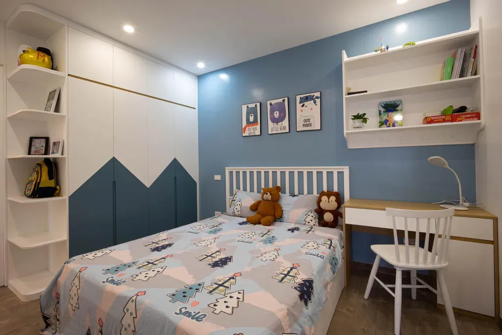 Phòng ngủ - Lãng mạn và tinh tế từ sự kết hợp phong cách nội thất “3 trong 1” | Space T