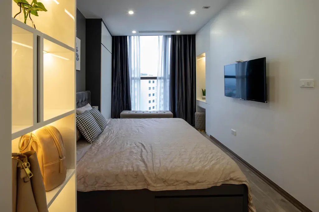 Phòng ngủ - Lãng mạn và tinh tế từ sự kết hợp phong cách nội thất “3 trong 1” | Space T