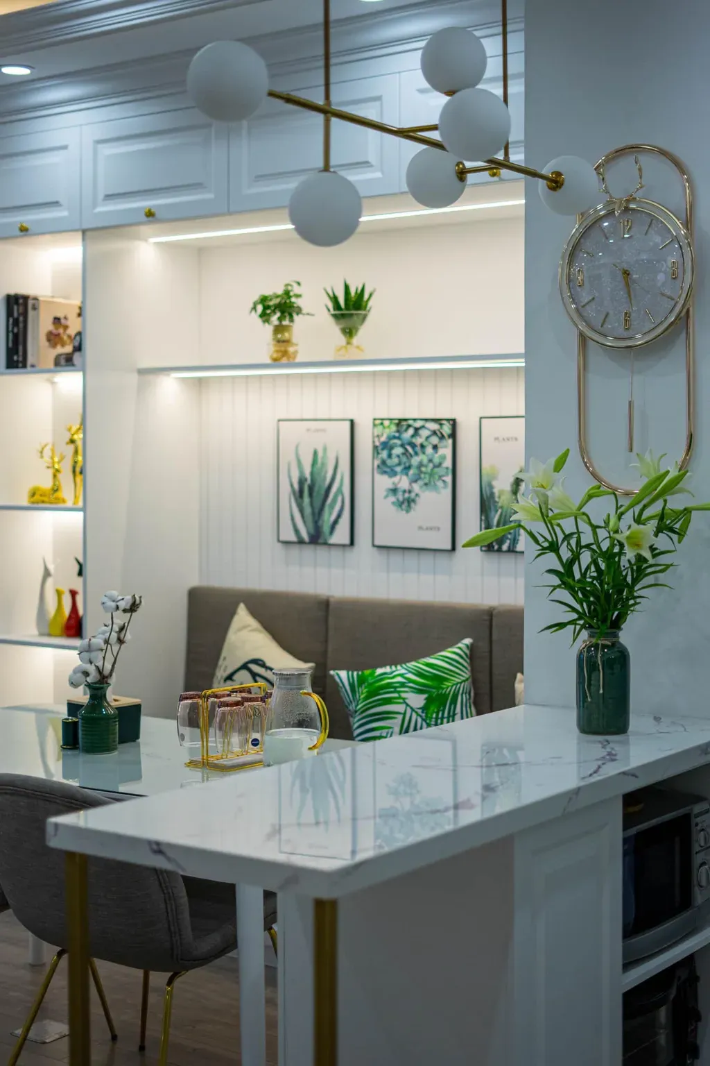 Phòng bếp - Lãng mạn và tinh tế từ sự kết hợp phong cách nội thất “3 trong 1” | Space T