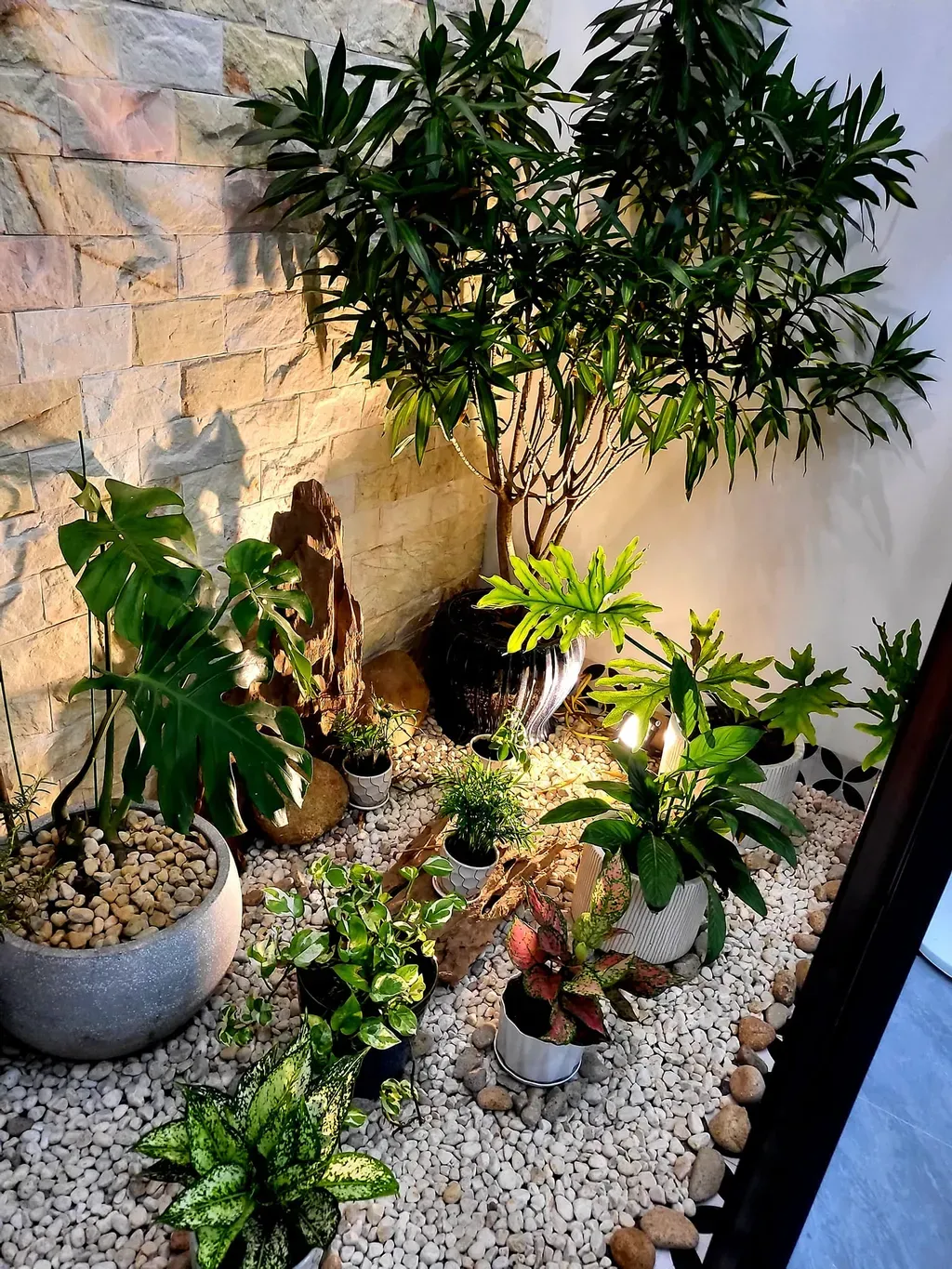 Phòng khách, Sân vườn - “Ngôi nhà hoa hồng” phong cách tân cổ điển kết hợp hiện đại | Space T