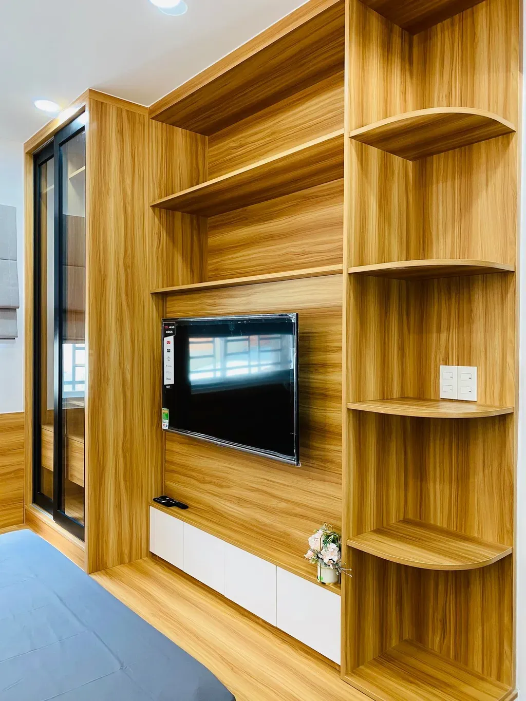 Phòng ngủ - Cải tạo nhà 44m2 từ 2 tầng: sửa 1 tầng thành tầng lửng, giải phóng không gian | Space T