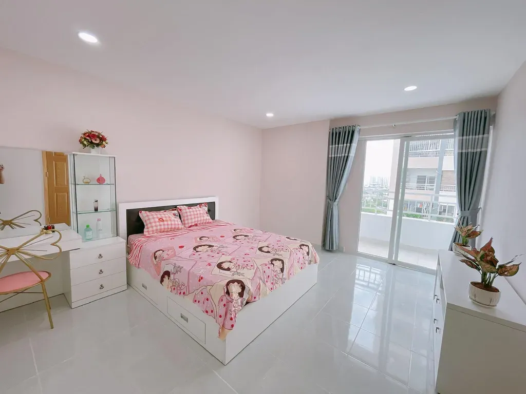 Phòng ngủ - Căn hộ với những điểm nhấn sắc màu vui mắt | Space T