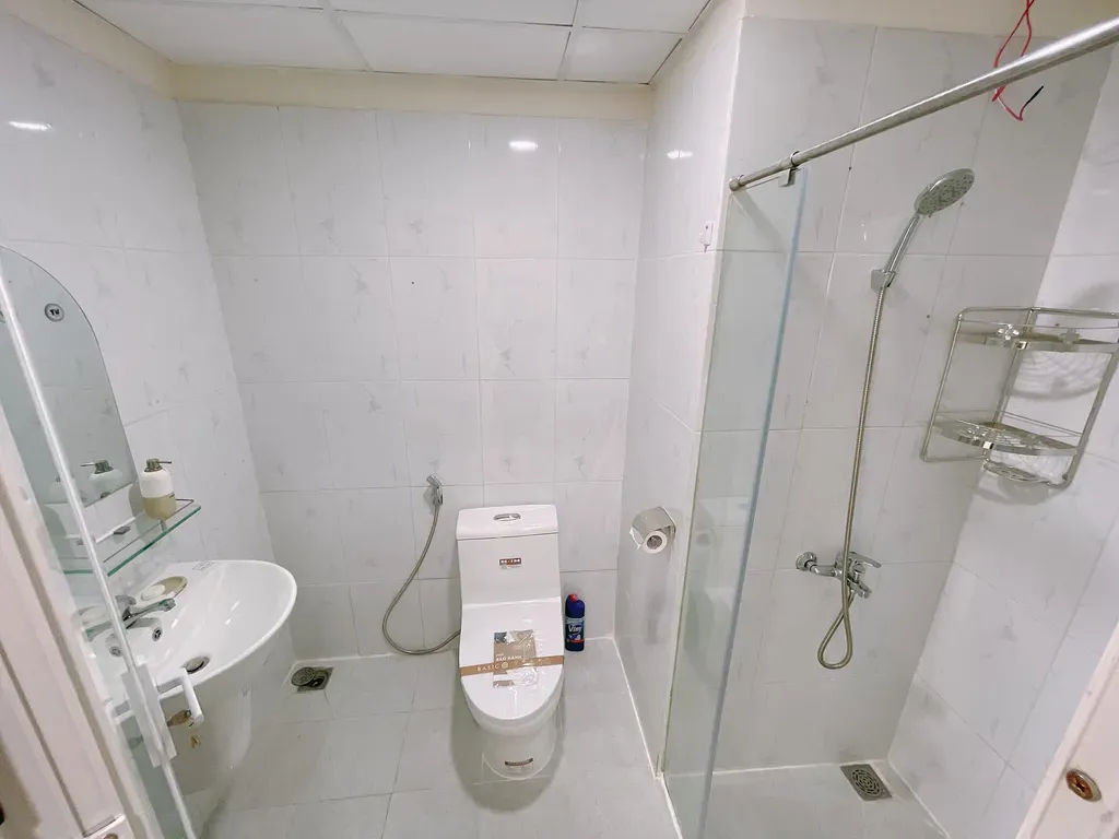 Phòng tắm - Căn hộ với những điểm nhấn sắc màu vui mắt | Space T