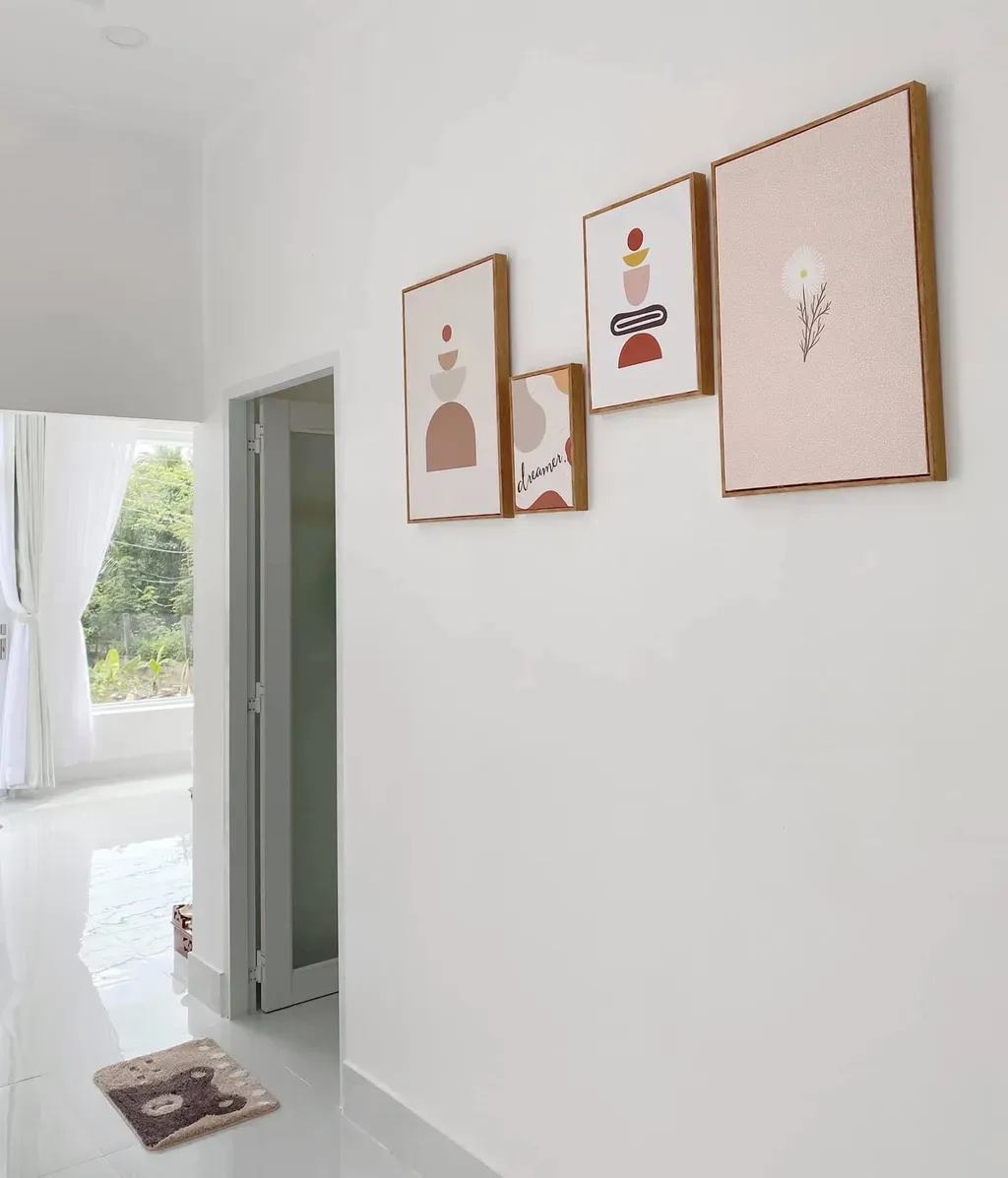 Phòng khách, Lối vào - Mình đã đạt mục tiêu thứ 3 trong đời: xây một ngôi nhà nhỏ xinh ở quê nhà | Space T