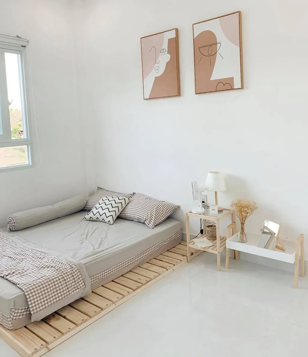 Phòng ngủ - Mình đã đạt mục tiêu thứ 3 trong đời: xây một ngôi nhà nhỏ xinh ở quê nhà | Space T