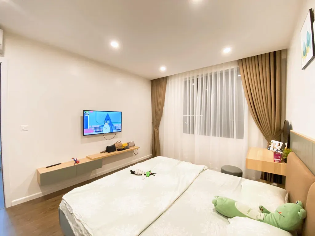 Phòng ngủ - Chưa đến 300 triệu hoàn thiện nội thất cho căn hộ 3 PN 88m2 | Space T