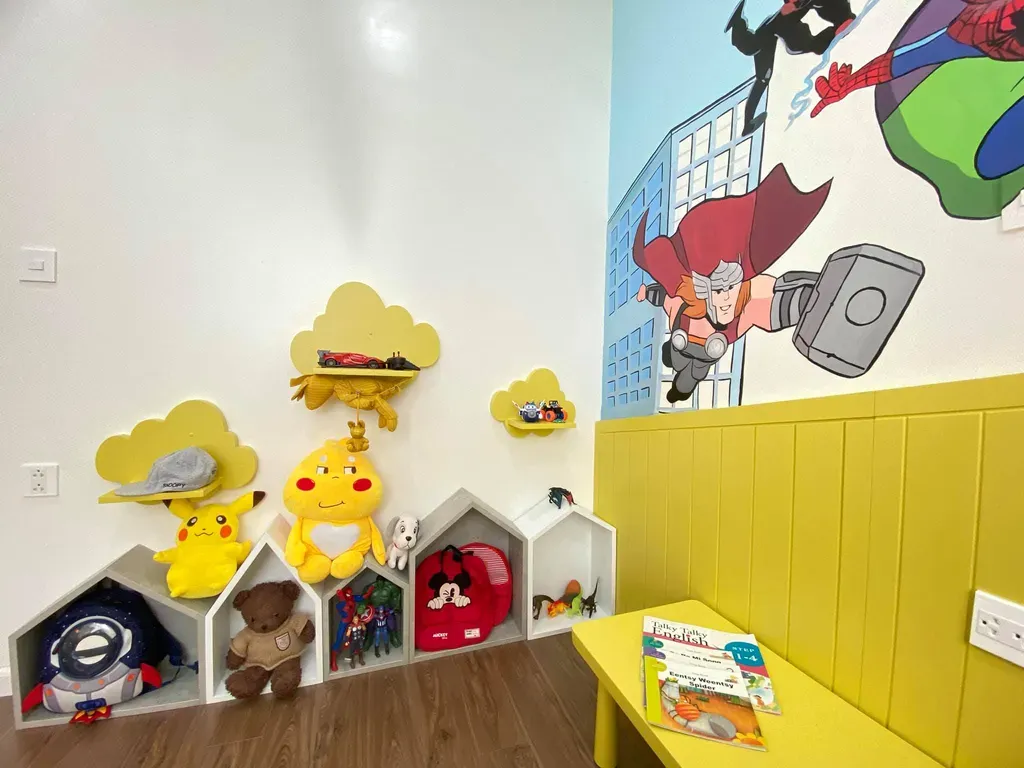Phòng ngủ, Phòng cho bé - Chưa đến 300 triệu hoàn thiện nội thất cho căn hộ 3 PN 88m2 | Space T