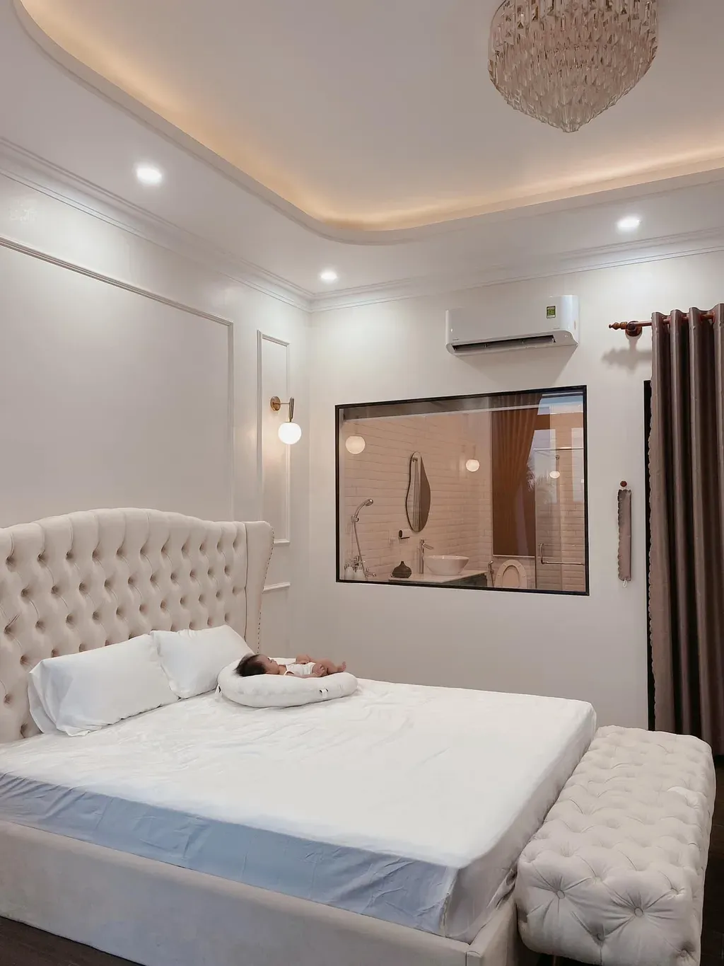 Phòng ngủ - Căn nhà đầu tiên vợ chồng trẻ tự tay thiết kế nội thất chăm chút từng góc nhỏ  | Space T