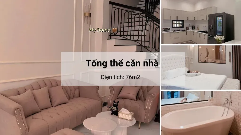 Phòng khách - Căn nhà đầu tiên vợ chồng trẻ tự tay thiết kế nội thất chăm chút từng góc nhỏ  | Space T