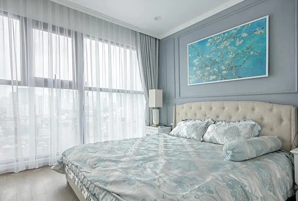 Phòng ngủ - Căn hộ Tân cổ điển dù kết hợp nhiều màu sắc vẫn hài hòa bắt mắt | Space T
