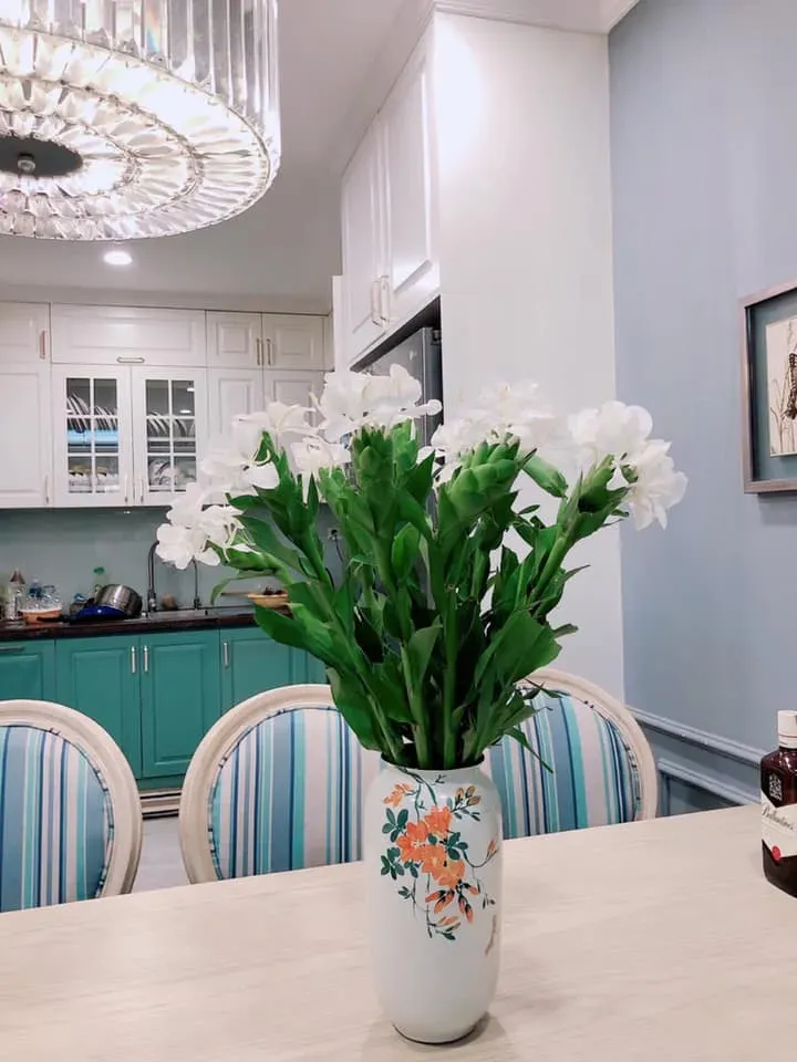 Phòng ăn - Căn hộ Tân cổ điển dù kết hợp nhiều màu sắc vẫn hài hòa bắt mắt | Space T