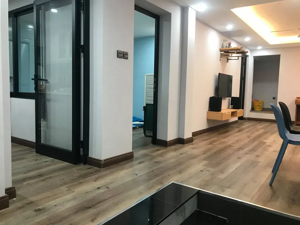 Phòng khách - Cải tạo căn hộ tập thể thành tổ ấm kiên cố ấm cúng | Space T