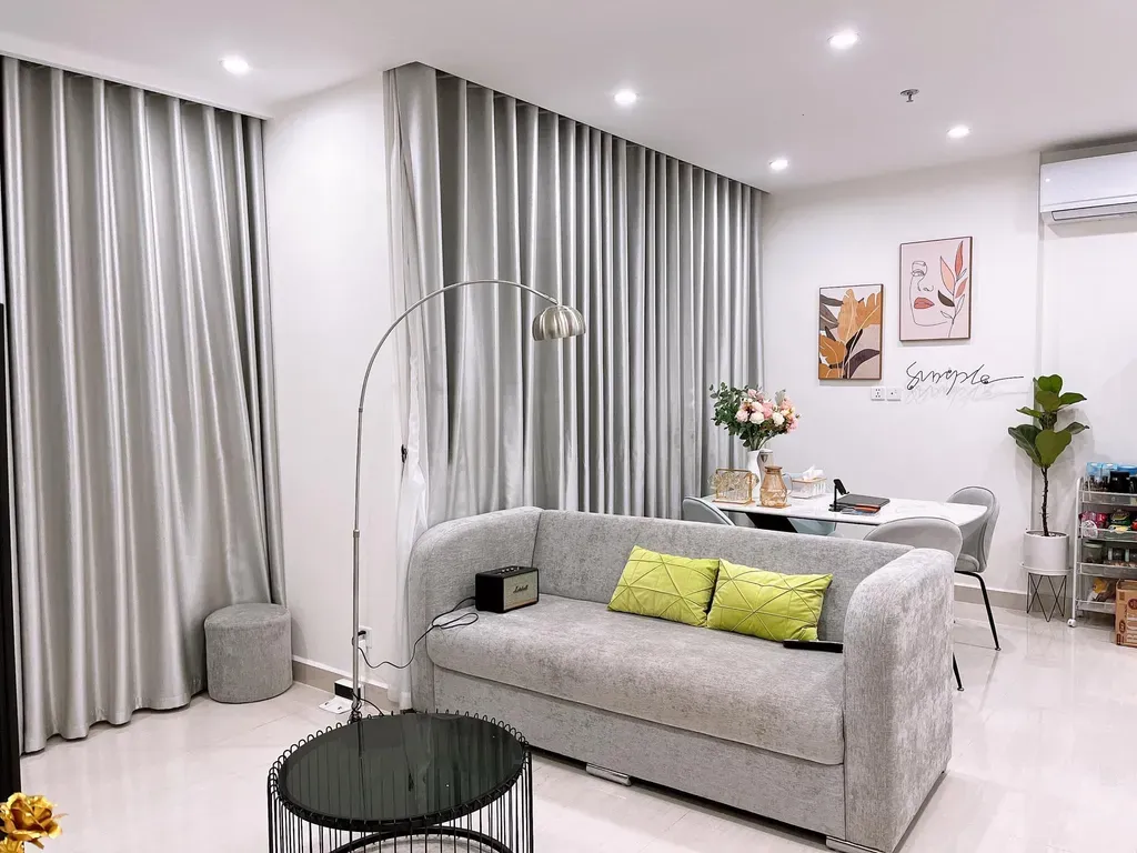Phòng khách - Căn nhà kỷ niệm tuổi 26 tự thiết kế nội thất theo ý thích riêng | Space T