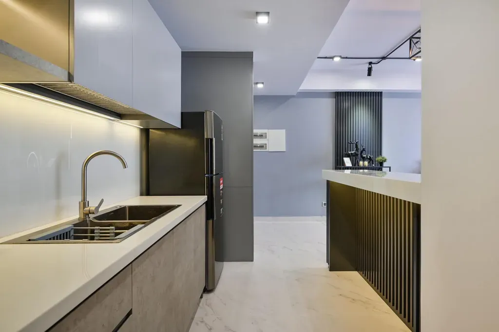 Phòng bếp - Căn hộ phong cách Bauhaus: tối giản, tiện nghi một cách tinh tế | Space T