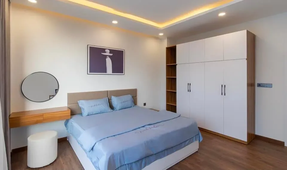 Phòng ngủ - Ngưỡng mộ tổ ấm 97m2 đẹp lộng lẫy thành quả năm 27 tuổi của gia chủ | Space T