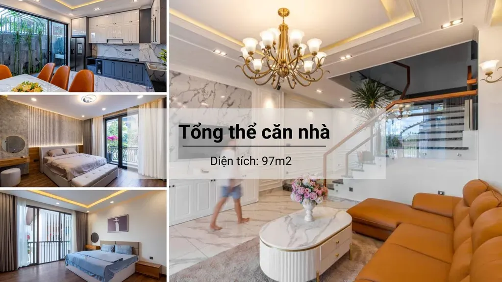 Phòng khách - Ngưỡng mộ tổ ấm 97m2 đẹp lộng lẫy thành quả năm 27 tuổi của gia chủ | Space T