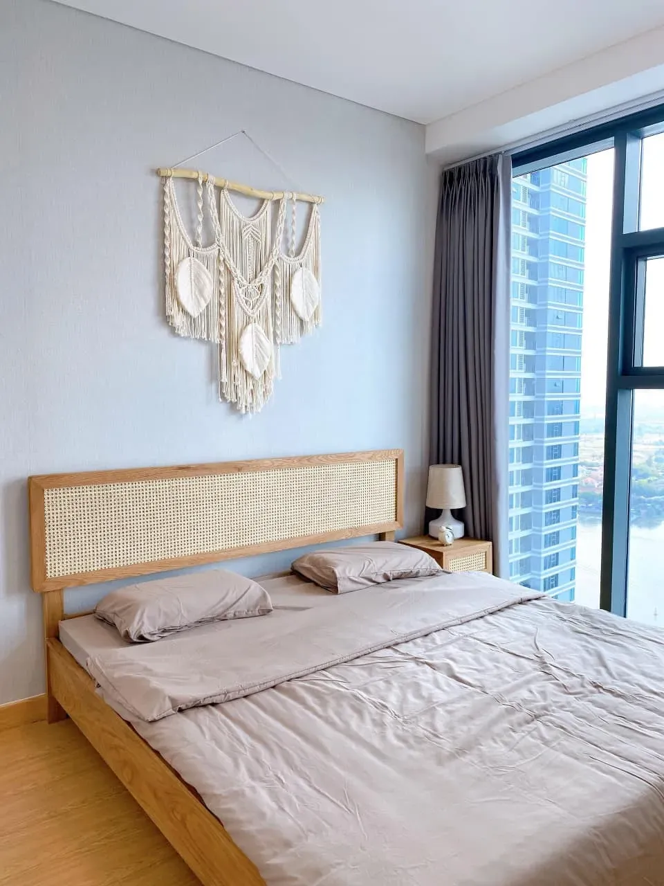 Phòng ngủ - Trang trí căn hộ 51m2 như homestay cạnh biển chỉ 65 triệu đồng | Space T