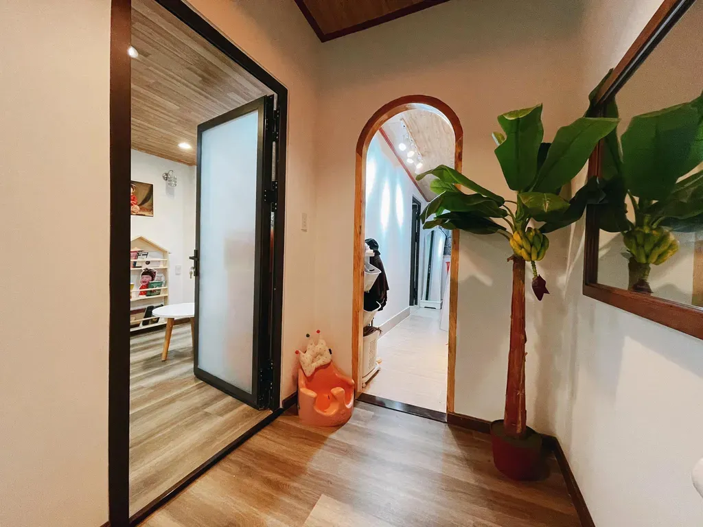 Lối vào - Cải tạo nhà nhỏ tại Đà Lạt khéo léo gia tăng thêm không gian | Space T