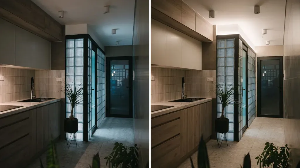 Phòng bếp - Cô giáo tiếng Nhật cải tạo nhà tập thể cũ an yên và thoáng mát | Space T