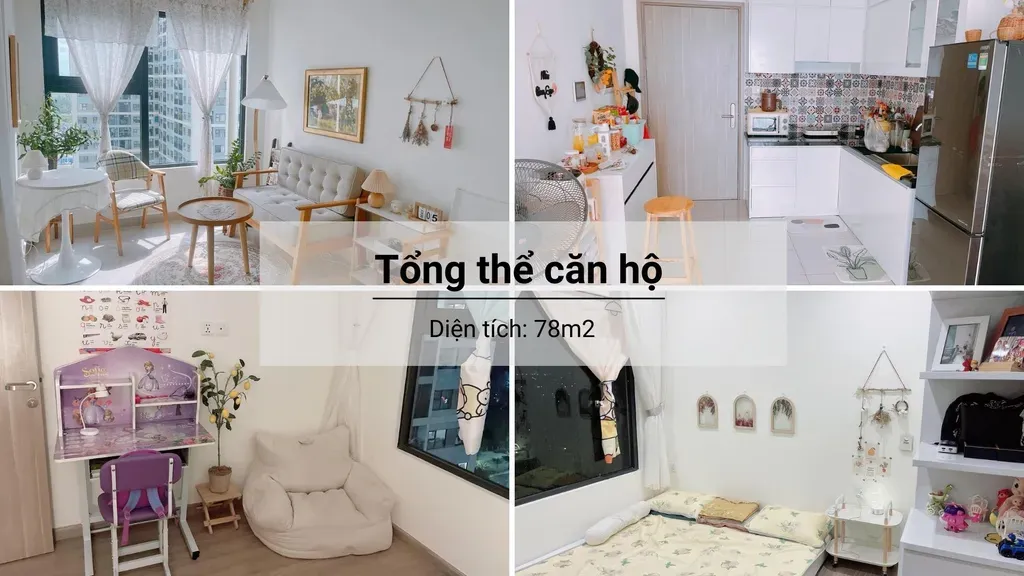 Phòng khách - Một chút decor xinh xắn trong căn hộ 78m2 của mình | Space T