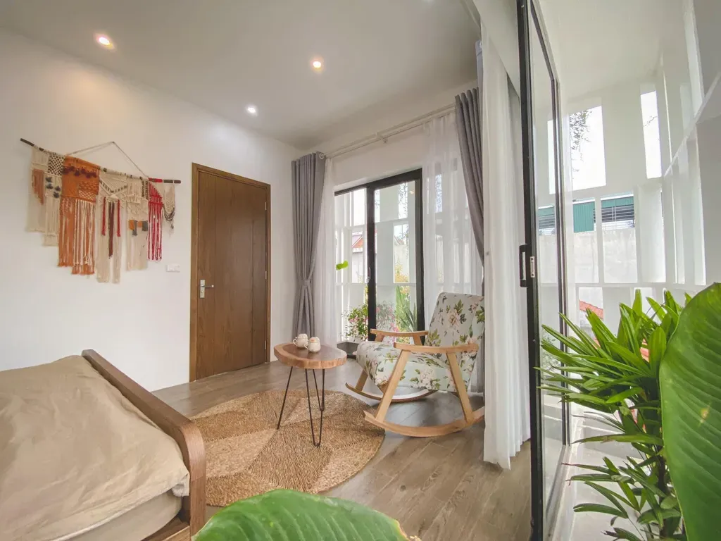 Phòng ngủ - Căn nhà gần gũi thiên nhiên đẹp mơ màng | Space T