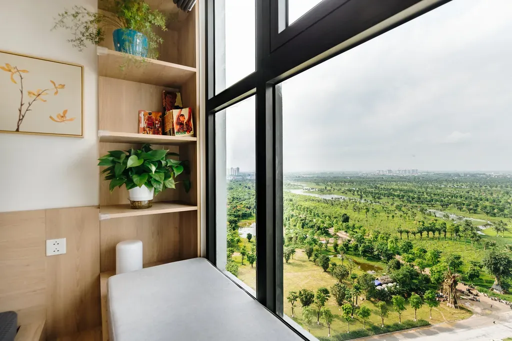 Phòng ngủ - Căn hộ tối giản với ý tưởng phòng khách kiểu Nhật  | Space T