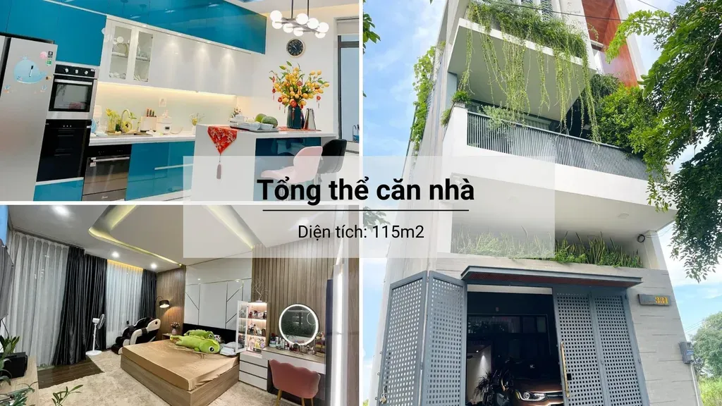 Phòng khách - Nhà phố xây lệch tầng được chăm chút trang trí theo mùa | Space T