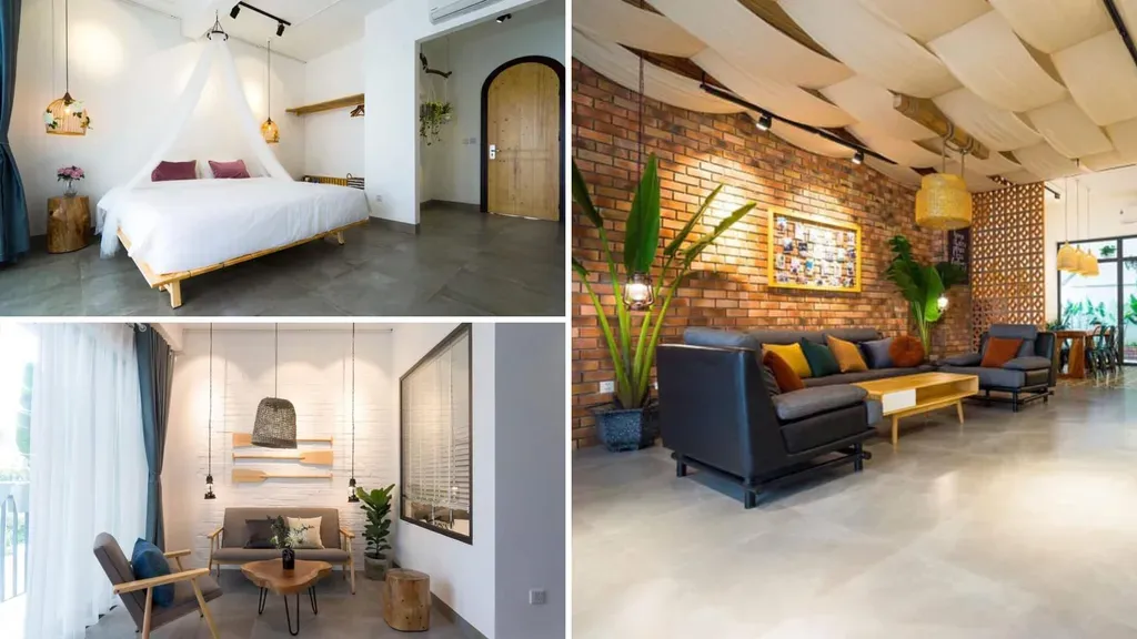 Phòng khách - Homestay vợ chồng mình làm khi “bỏ thủ đô về biển” | Space T