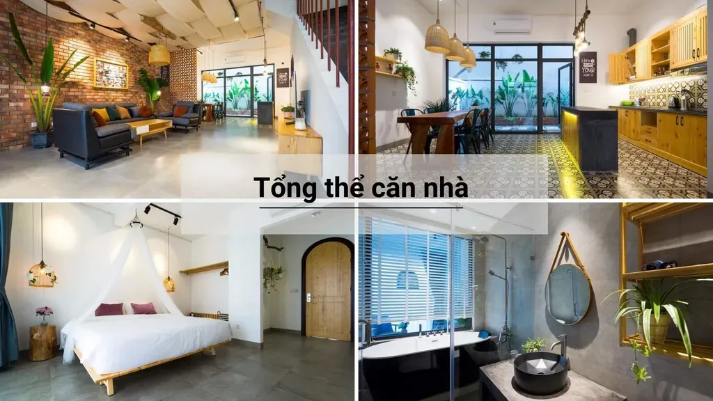 Phòng khách - Homestay vợ chồng mình làm khi “bỏ thủ đô về biển” | Space T