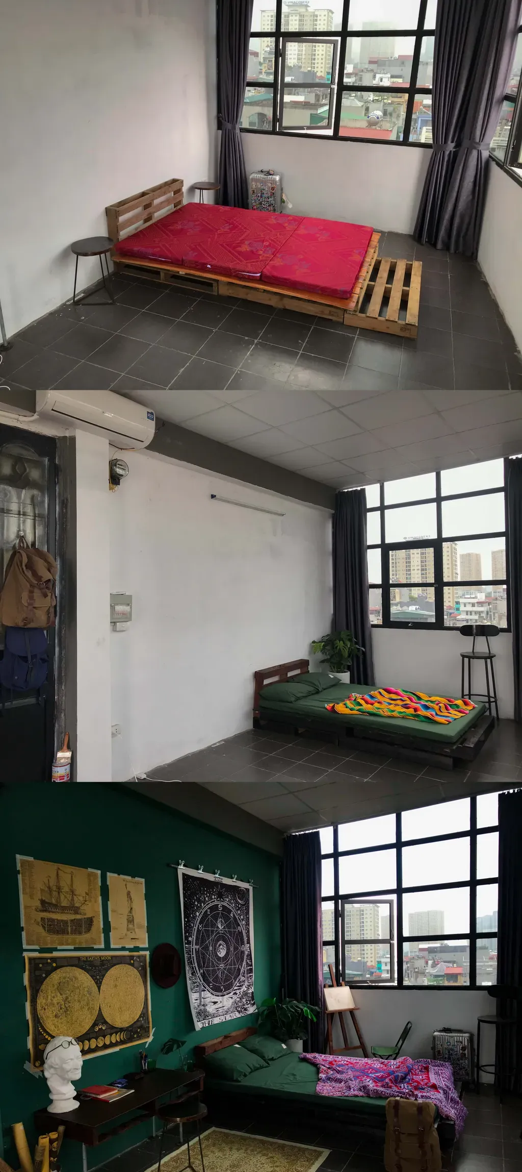 Phòng ngủ - 5 lần tự decor phòng thuê thành nơi khơi nguồn cảm hứng sáng tạo | Space T