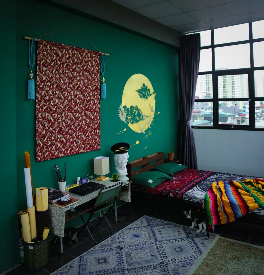 Phòng ngủ - 5 lần tự decor phòng thuê thành nơi khơi nguồn cảm hứng sáng tạo | Space T
