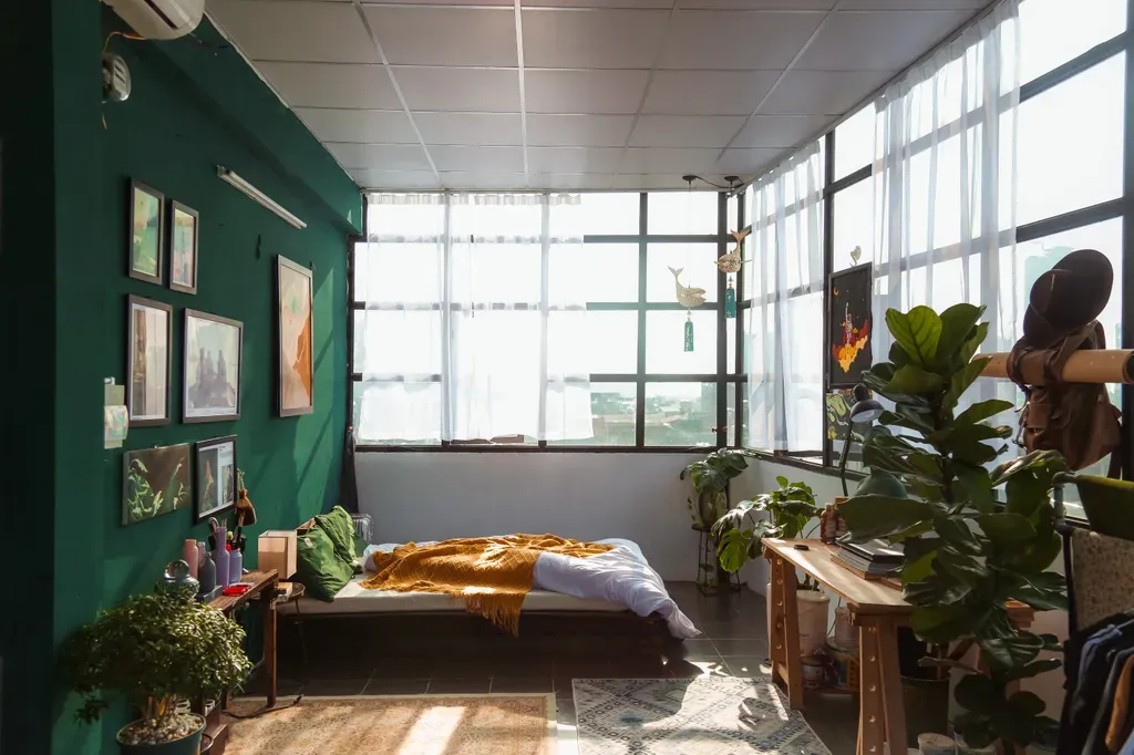 Phòng ngủ - 5 lần tự decor phòng thuê thành nơi khơi nguồn cảm hứng sáng tạo | Space T