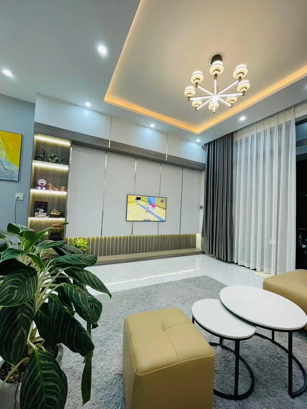 Phòng khách - Ngôi nhà "trong mơ" của vợ chồng mình tại Lâm Đồng | Space T
