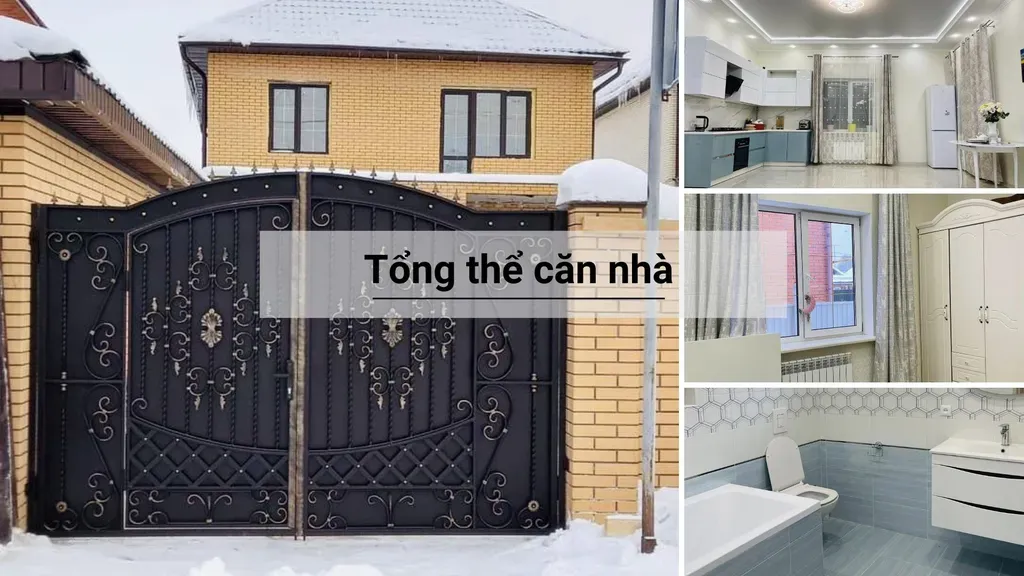 Mặt tiền - Tổ ấm ở Nga của vợ chồng mình: hiện đại, đơn giản giao thoa Á- Âu | Space T