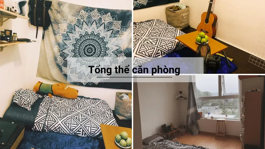 Phòng ngủ - Ý tưởng decor phòng cho người ở thuê với ngân sách thấp | Space T