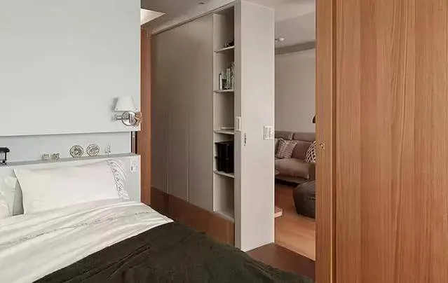 Phòng ngủ - Ngôi nhà 43m2 thiết kế công năng toàn diện, nội thất thông minh của cô nàng độc thân  | Space T