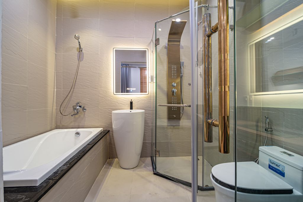 Phòng tắm - Căn nhà do chính mình tự tay lên ý tưởng và hoàn thiện nội thất  | Space T