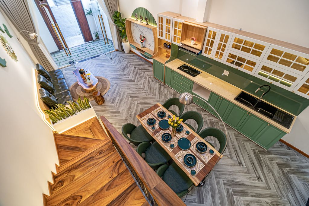 Phòng bếp - Căn nhà do chính mình tự tay lên ý tưởng và hoàn thiện nội thất  | Space T